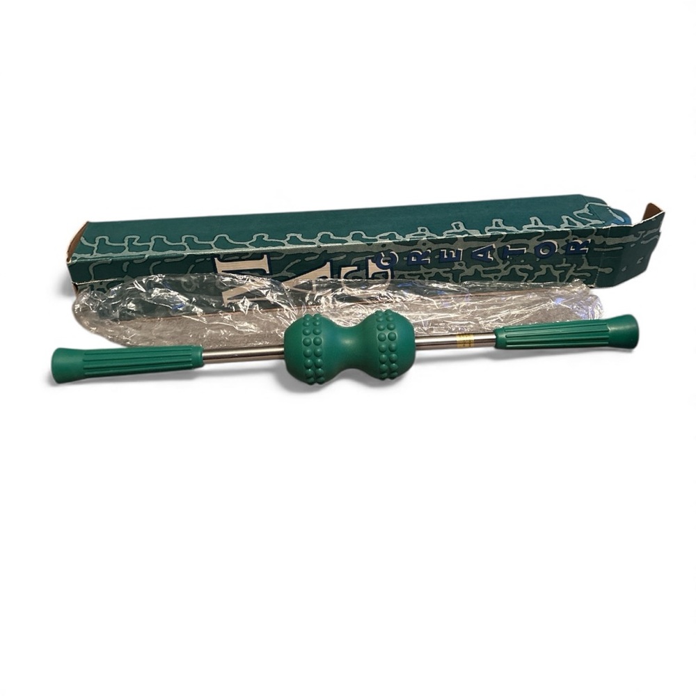 NIB Nikken MagCreator Magnetic Back & Body Massage Roller 1330 Green